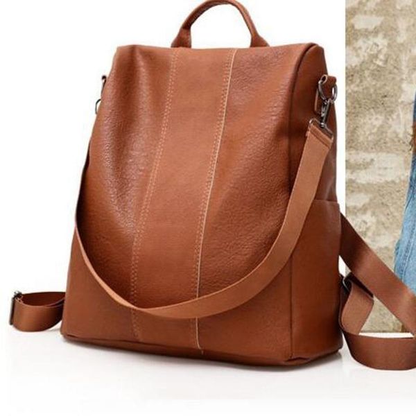 кожа pu рюкзак womenanti кражи рюкзак ретро сплошной цвет дамы сумки на ремне mochila дорожная сумка
кожа pu рюкзак womenanti кражи рюкзак ретро сплошной цвет дамы сумки на ремне mochila дорожная сумка