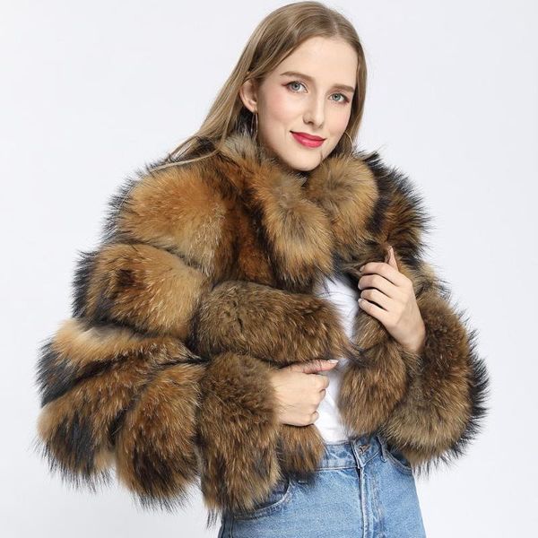 women's fur & faux janefur fluffy raccoon coat fashion natural short jacket luxury women winter streetwear, Black
women's fur & faux janefur fluffy raccoon coat fashion natural short jacket luxury women winter streetwear, Black