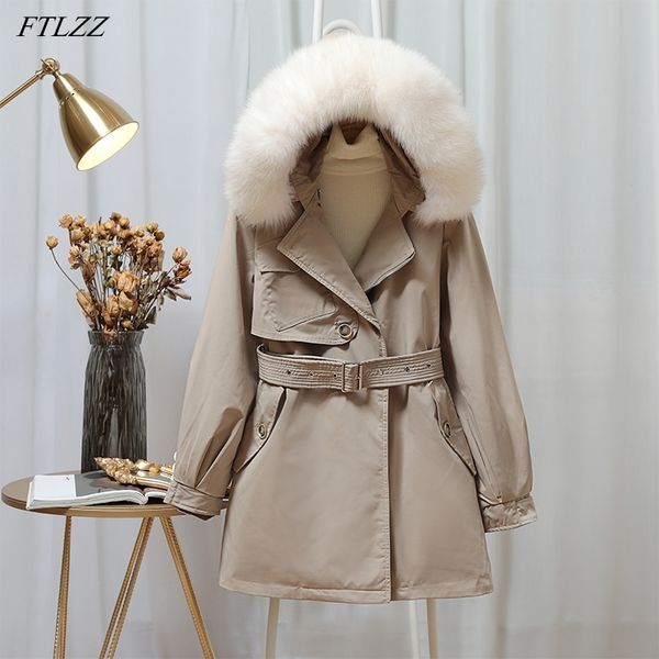 winter women snow big real fur collar hooded beige down parka 90% white duck down long coat strretwear windbreaker outwear y201026, Black
winter women snow big real fur collar hooded beige down parka 90% white duck down long coat strretwear windbreaker outwear y201026, Black