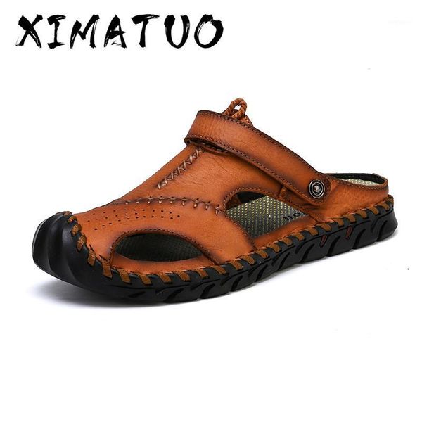 new big size 38-46 genuine leather men sandals summer quality beach slippers casual sneakers outdoor roman beach shoes1, Black
new big size 38-46 genuine leather men sandals summer quality beach slippers casual sneakers outdoor roman beach shoes1, Black