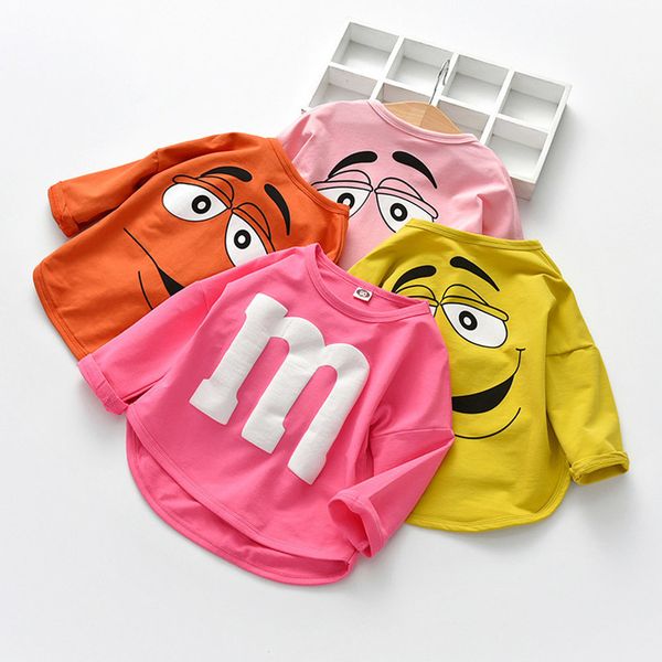 2020 long sleeved baby boys t-shirt cotton spring autumn cartoon letter kids tees candy colors toddler girls t shirt 1-6t 1006, Blue
2020 long sleeved baby boys t-shirt cotton spring autumn cartoon letter kids tees candy colors toddler girls t shirt 1-6t 1006, Blue