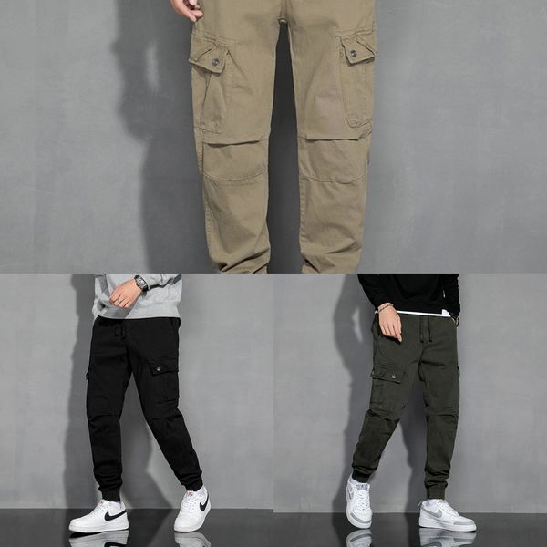 men's 2020 autumn new trend loose work overalls casual pantsclothes trousers men's casual pants youth closed legged pants 0mb3t, Blue
men's 2020 autumn new trend loose work overalls casual pantsclothes trousers men's casual pants youth closed legged pants 0mb3t, Blue