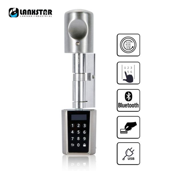 bluetooth digital usb smart lock cylinder card door lock home security door office intelligent lock
bluetooth digital usb smart lock cylinder card door lock home security door office intelligent lock