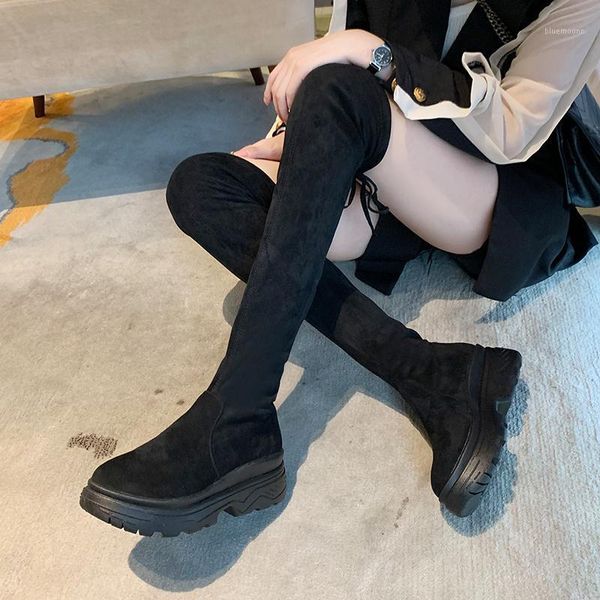 women boots over knee luxury designer platform round toe shoes boots-women over-the-knee fashion med ladies1, Black
women boots over knee luxury designer platform round toe shoes boots-women over-the-knee fashion med ladies1, Black