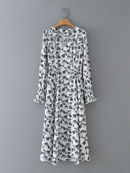 2021 new fall 89176 europe and the united states women's wear white flowers pull elastic long-sleeved 8wzq, Black;gray
2021 new fall 89176 europe and the united states women's wear white flowers pull elastic long-sleeved 8wzq, Black;gray