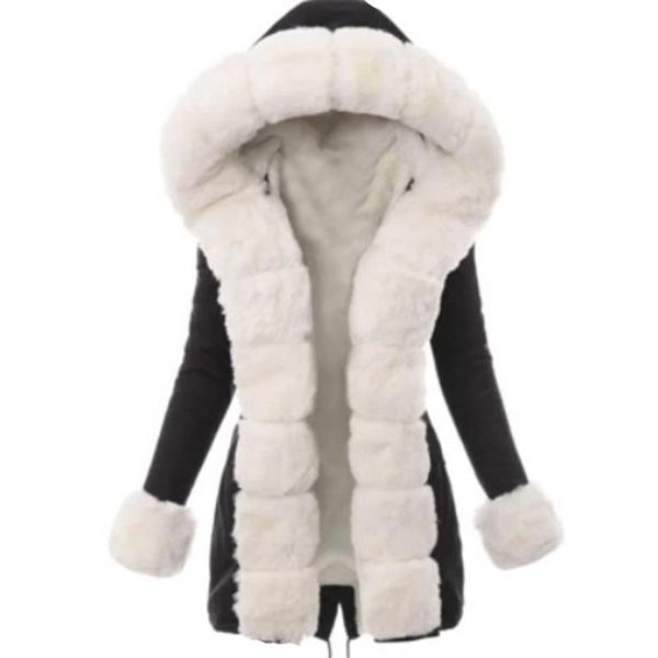 women's jackets women winter long sleeve solid color hooded cotton padded coat outerwear windproof fur, Black;brown
women's jackets women winter long sleeve solid color hooded cotton padded coat outerwear windproof fur, Black;brown
