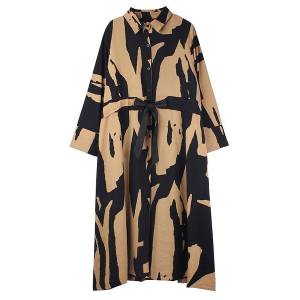 2-colors autumn long women turndown collar sashes coat combed tencel printing single-breasted size xl-4xl black red apricot kg-906, Tan;black
2-colors autumn long women turndown collar sashes coat combed tencel printing single-breasted size xl-4xl black red apricot kg-906, Tan;black