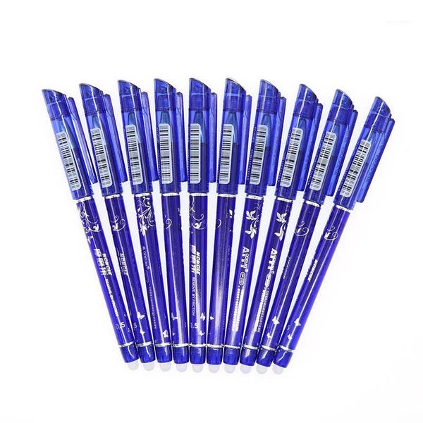 gel pens 10pcs/pack of erasable magic pen student exams backup blue/dark blue/black/red writing office stationery1
gel pens 10pcs/pack of erasable magic pen student exams backup blue/dark blue/black/red writing office stationery1