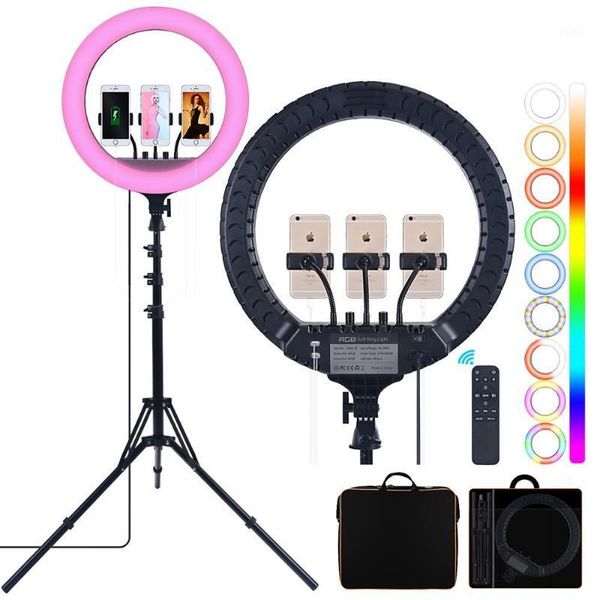 flash heads fosoto 18 inch rgb pographic light led curved surface ring lamp with tripod and remote usb port for youtube makeup shooting1
flash heads fosoto 18 inch rgb pographic light led curved surface ring lamp with tripod and remote usb port for youtube makeup shooting1