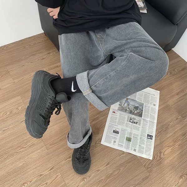 winter 2021 the new stripe straight jeans loosens all-match student blue legged pants 6d62
winter 2021 the new stripe straight jeans loosens all-match student blue legged pants 6d62