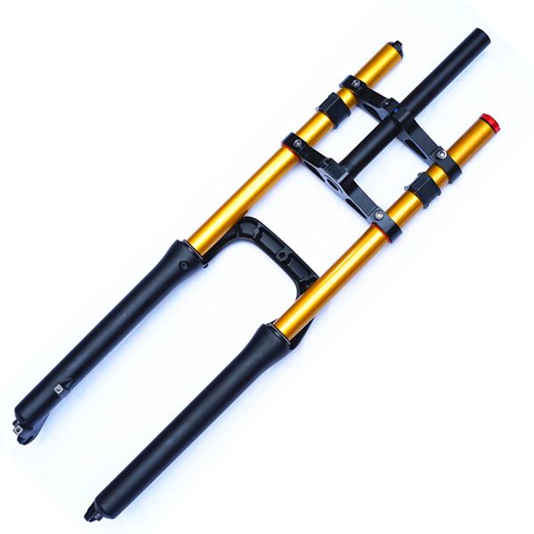 upgraded downhill fork for snow bike lankeleisi t750plus, spring suspension front fork shock absorber
upgraded downhill fork for snow bike lankeleisi t750plus, spring suspension front fork shock absorber