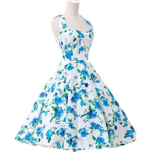 retro female dress 50s vintage rockabilly swing robes floral polka dot print sleeves halter summer dresses femme 4ja4, Black;gray
retro female dress 50s vintage rockabilly swing robes floral polka dot print sleeves halter summer dresses femme 4ja4, Black;gray