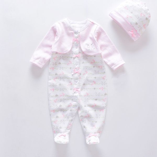 baby girls roupas de bebe new baby rompers +hat 100% soft cotton long sleeves overalls newborn baby girl clothes clothing t200706, Blue
baby girls roupas de bebe new baby rompers +hat 100% soft cotton long sleeves overalls newborn baby girl clothes clothing t200706, Blue