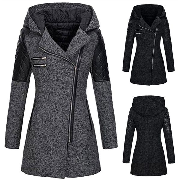 jacket coat winter warm womens thick parka streetwear full patchwork zipper turn down collar parka female chaqueta mujer l20, Black
jacket coat winter warm womens thick parka streetwear full patchwork zipper turn down collar parka female chaqueta mujer l20, Black