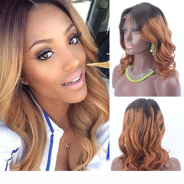 14inch темных корней ombre полных париков шнурка бразилец 1b 30 # two tone glueless парик шнурка ombre волнистых париков для чернокожих женщ, Black;brown
14inch темных корней ombre полных париков шнурка бразилец 1b 30 # two tone glueless парик шнурка ombre волнистых париков для чернокожих женщ, Black;brown