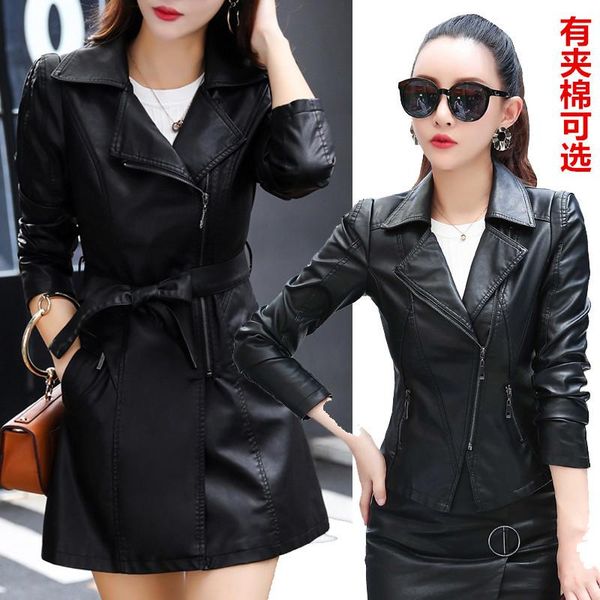 haining leather small long new winter sheep leather coat whom wallet cotton windbreaker locomotive jacket, Black
haining leather small long new winter sheep leather coat whom wallet cotton windbreaker locomotive jacket, Black