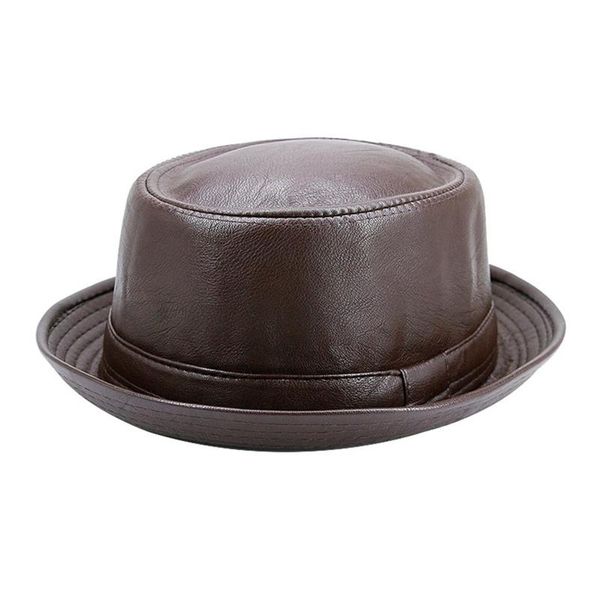 мужчины balck свиной pie hat for dad кожа fedora hat мода gentleman плоский bowler пирог со свининой топ размер, Blue;gray
мужчины balck свиной pie hat for dad кожа fedora hat мода gentleman плоский bowler пирог со свининой топ размер, Blue;gray