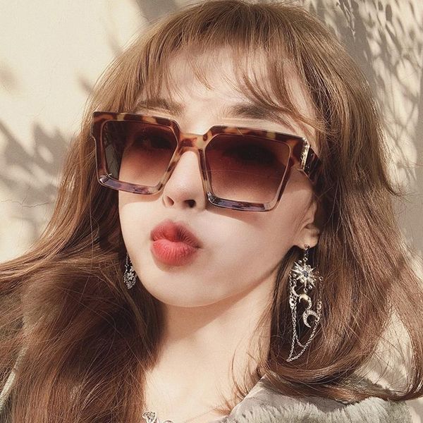 square sunglasses women fashion brand leopard sun glasses female black brown shades for men ladies gafas de sol mujer, White;black
square sunglasses women fashion brand leopard sun glasses female black brown shades for men ladies gafas de sol mujer, White;black