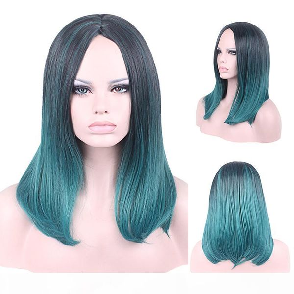 2018 fashion bob ombre green wig none lace synthetic wigs glueless straight black root green heat resistant hair women wigs
2018 fashion bob ombre green wig none lace synthetic wigs glueless straight black root green heat resistant hair women wigs