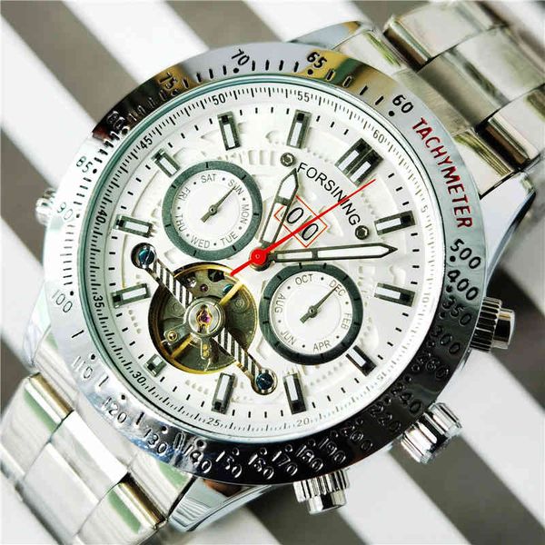 forsining 2020 numeral sport bezel calendar tourbillon design man military wristwatch luxury automatic mechanical watch for men, Slivery;brown
forsining 2020 numeral sport bezel calendar tourbillon design man military wristwatch luxury automatic mechanical watch for men, Slivery;brown