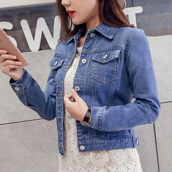 2021 denim blue jacket autumn female brim pants jackets only breasted women's clothes tb5t, Black;brown
2021 denim blue jacket autumn female brim pants jackets only breasted women's clothes tb5t, Black;brown