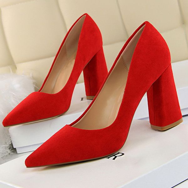 ladies high heels 8.5cm pumps flock square women shoes fashion stiletto heels red casual ladies high heels shoesmultifunction, Black
ladies high heels 8.5cm pumps flock square women shoes fashion stiletto heels red casual ladies high heels shoesmultifunction, Black