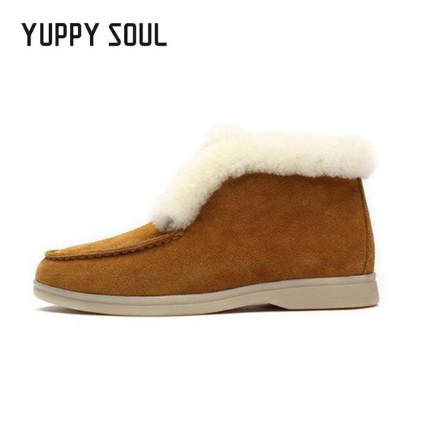 yuppy soul women winter snow boots waterproof shoes super warm wool fur classic women ankle size 35-43, Black
yuppy soul women winter snow boots waterproof shoes super warm wool fur classic women ankle size 35-43, Black