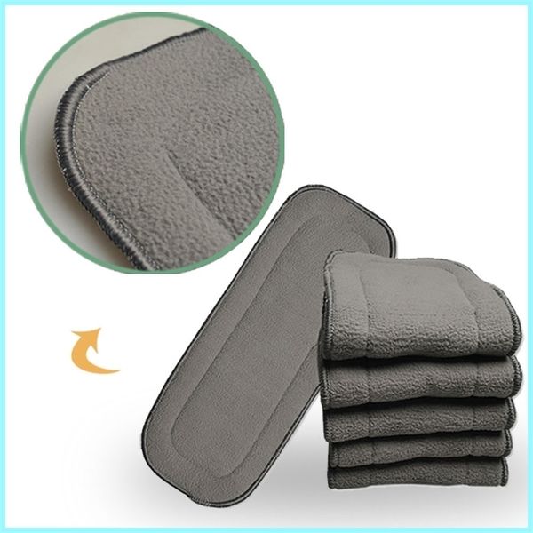 wholesale price 200pcs bamboo charcoal inserts reusable liners for pocket cloth diapers absrobent pads 5-layers day and night 201117
wholesale price 200pcs bamboo charcoal inserts reusable liners for pocket cloth diapers absrobent pads 5-layers day and night 201117