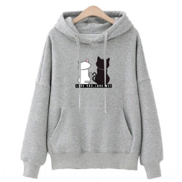autumn and winter black and white cat loose sweater sweater women plush hooded slouchy style korean school coat trend bbavi
autumn and winter black and white cat loose sweater sweater women plush hooded slouchy style korean school coat trend bbavi