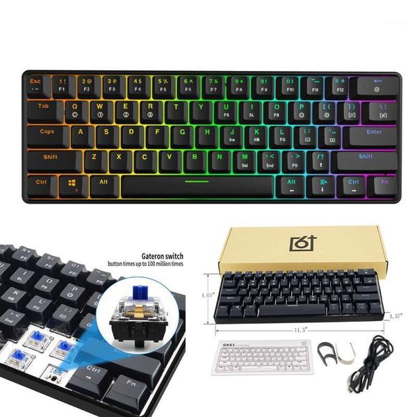 gk61 mechanical keyboard 61 key usb wired rgb backlit gateron switch axis gaming for mac gamer pc desklap
gk61 mechanical keyboard 61 key usb wired rgb backlit gateron switch axis gaming for mac gamer pc desklap