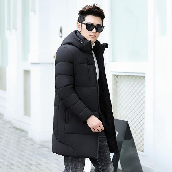 men's down & parkas man han edition cotton-padded clothes coat winter handsome men's jacket1, Black
men's down & parkas man han edition cotton-padded clothes coat winter handsome men's jacket1, Black