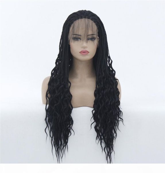 braid full lace wig synthetic black color cornrow braids full lace wig neatly tightly braiding hair wigs for black women
braid full lace wig synthetic black color cornrow braids full lace wig neatly tightly braiding hair wigs for black women
