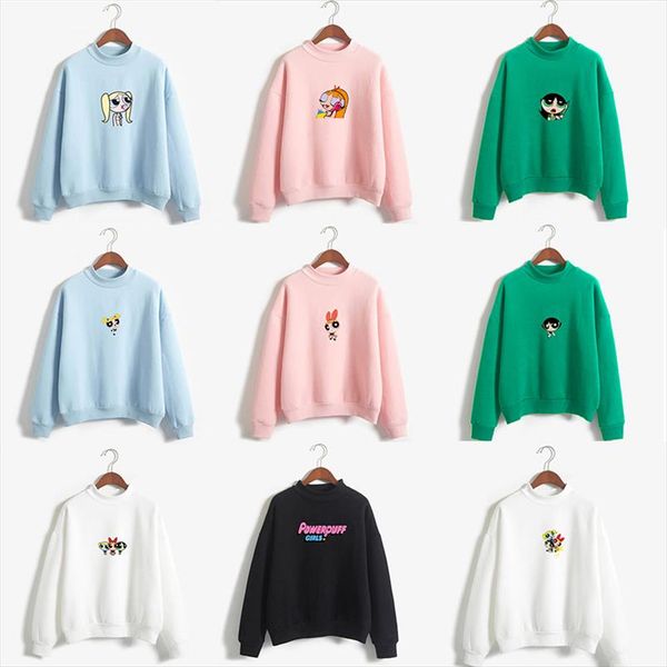 2020 kawaii power girls hoody women ulzzang tees harajuku style fashion clothing cartoon print sweatshirt drop shipping, Black
2020 kawaii power girls hoody women ulzzang tees harajuku style fashion clothing cartoon print sweatshirt drop shipping, Black
