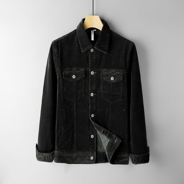 men's jackets unique quality brand jacket men cotton long-sleeved corduroy for black male fashion mens chaquet, Black;brown
men's jackets unique quality brand jacket men cotton long-sleeved corduroy for black male fashion mens chaquet, Black;brown