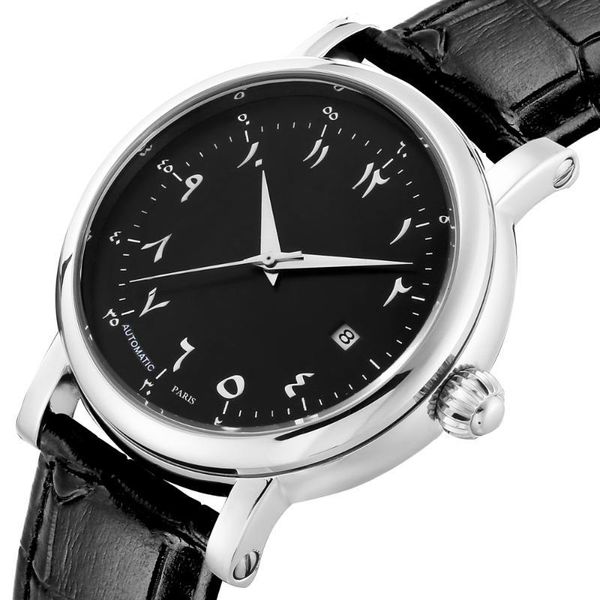 designer big case arabic watch for man automatic self wind watches arabic numerals dial face watches men automatic mechanical movement, Slivery;brown
designer big case arabic watch for man automatic self wind watches arabic numerals dial face watches men automatic mechanical movement, Slivery;brown