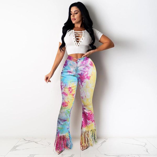 women's spring autumn denim tie-dye tassel flared pants fashion ladies club streetwear outfits trousers capris s-xxl, Black;white
women's spring autumn denim tie-dye tassel flared pants fashion ladies club streetwear outfits trousers capris s-xxl, Black;white