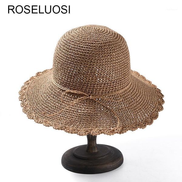 roseluosi 2020 spring summer hats for women solid color handmade crochet beach hat ladies sun hat sombrero mujer verano1, Blue;gray
roseluosi 2020 spring summer hats for women solid color handmade crochet beach hat ladies sun hat sombrero mujer verano1, Blue;gray