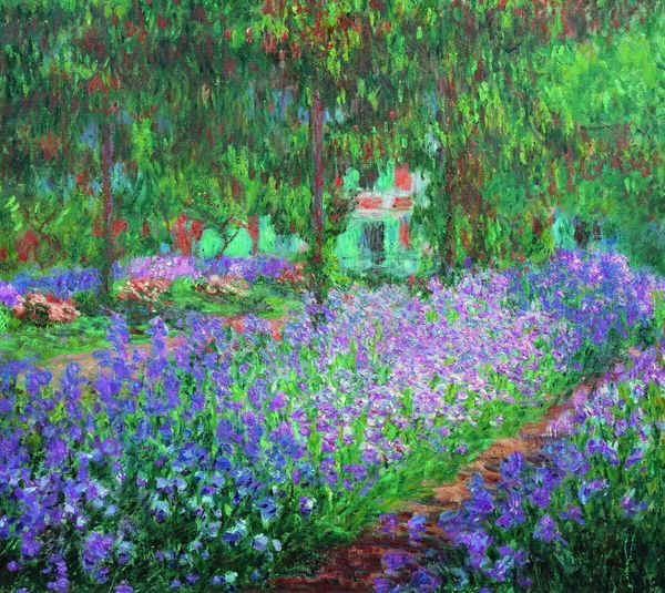 claude monet gilney gardens home decor handcrafts /hd print oil painting on canvas wall art canvas pictures 201108