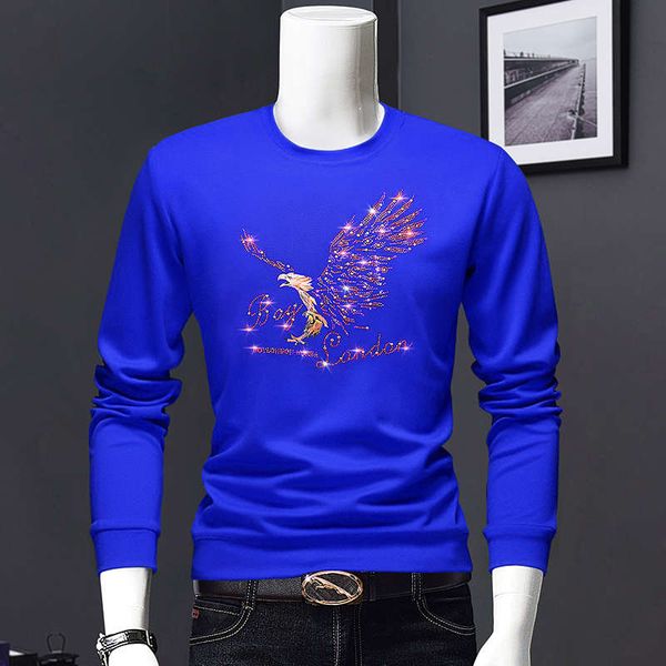 5e3swq1qautumn men's sweater bottoming shirt drill 3d drawing eagle trend fashion round neck large size menvip, Black
5e3swq1qautumn men's sweater bottoming shirt drill 3d drawing eagle trend fashion round neck large size menvip, Black