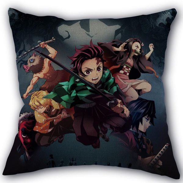 pillow case custom kimetsu no yaiba pillowcase linen cotton fabric pillowcases wedding cover home decorative size 45x45cm one side
pillow case custom kimetsu no yaiba pillowcase linen cotton fabric pillowcases wedding cover home decorative size 45x45cm one side