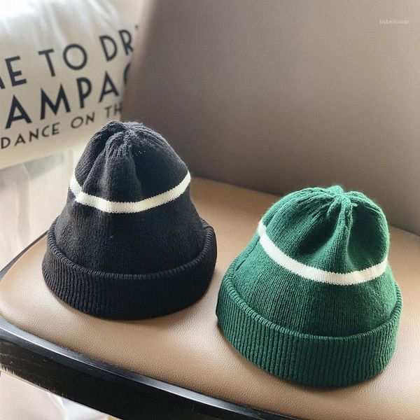 1-4y newborn boys girls cute autumn winter warm kids baby stripe print hats wool hemming caps1, Yellow
1-4y newborn boys girls cute autumn winter warm kids baby stripe print hats wool hemming caps1, Yellow