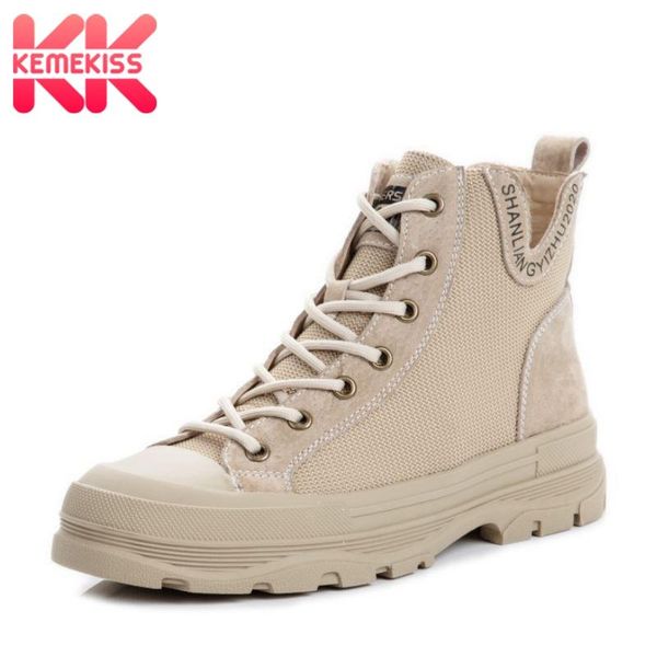 kemekiss new women ankle boots canvas lace up casual short boots women daily vacation fashion shoes footwear size 35-40, Black
kemekiss new women ankle boots canvas lace up casual short boots women daily vacation fashion shoes footwear size 35-40, Black