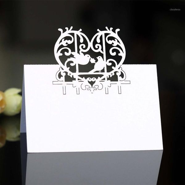 100pcs love bird hollow seat card creative table card wedding birthday party cup decoration conference ranking postcard 6z1
100pcs love bird hollow seat card creative table card wedding birthday party cup decoration conference ranking postcard 6z1
