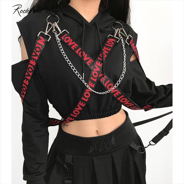 gothic punk стиль выдалбливают толстовки crop top женщины толстовка с капюшоном плюс размер hoodie сыпучие пуловеры женские, Black
gothic punk стиль выдалбливают толстовки crop top женщины толстовка с капюшоном плюс размер hoodie сыпучие пуловеры женские, Black