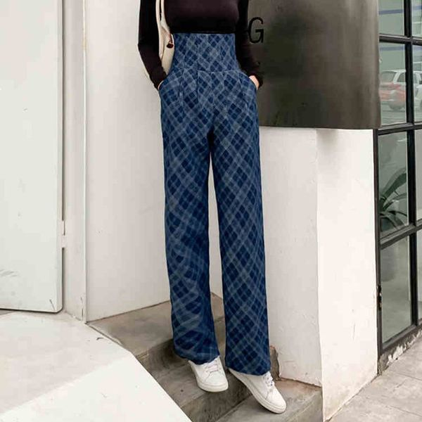 2021 new women's broad-legged pants spring new high waist lets out blue korean version straight drape casual fashion truss kt2 jeans bs
2021 new women's broad-legged pants spring new high waist lets out blue korean version straight drape casual fashion truss kt2 jeans bs