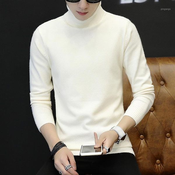 2020 new autumn winter men's sweaters korean version of slim turtleneck sweaters youth student men's clothing1, White;black
2020 new autumn winter men's sweaters korean version of slim turtleneck sweaters youth student men's clothing1, White;black