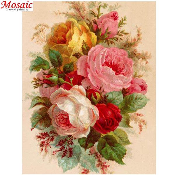 diamond painting full square round drill beautiful vintage roses bouquet rhinestones pictures diamond embroidery sale flowers
diamond painting full square round drill beautiful vintage roses bouquet rhinestones pictures diamond embroidery sale flowers
