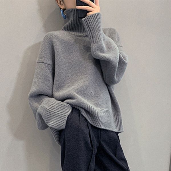 2021 women loose sweaters winter turtleneck new fashion 120cm bust size pullovers warm and soft cashmere blended jumpers female lyap, White;black
2021 women loose sweaters winter turtleneck new fashion 120cm bust size pullovers warm and soft cashmere blended jumpers female lyap, White;black