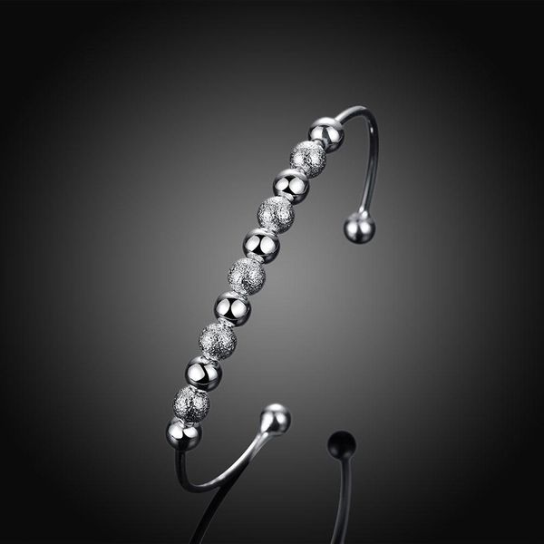 silver color jewelry fashion female european style women lady beautiful light sand bead bracelets bkb001 h sqcvnx, Black
silver color jewelry fashion female european style women lady beautiful light sand bead bracelets bkb001 h sqcvnx, Black