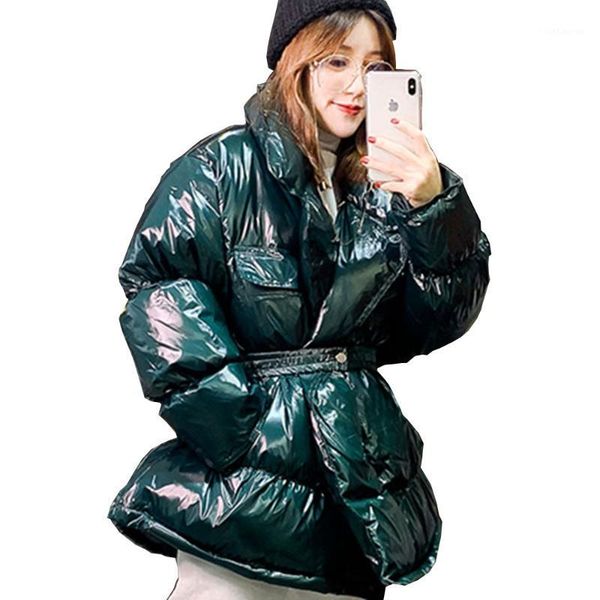 2020 winter new down cotton coat women short dress fashion waist padded jacket wild loose warm outerwear female lapel parka bc701, Black
2020 winter new down cotton coat women short dress fashion waist padded jacket wild loose warm outerwear female lapel parka bc701, Black